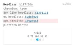 Puppeteer Stealth with Xvfb Results